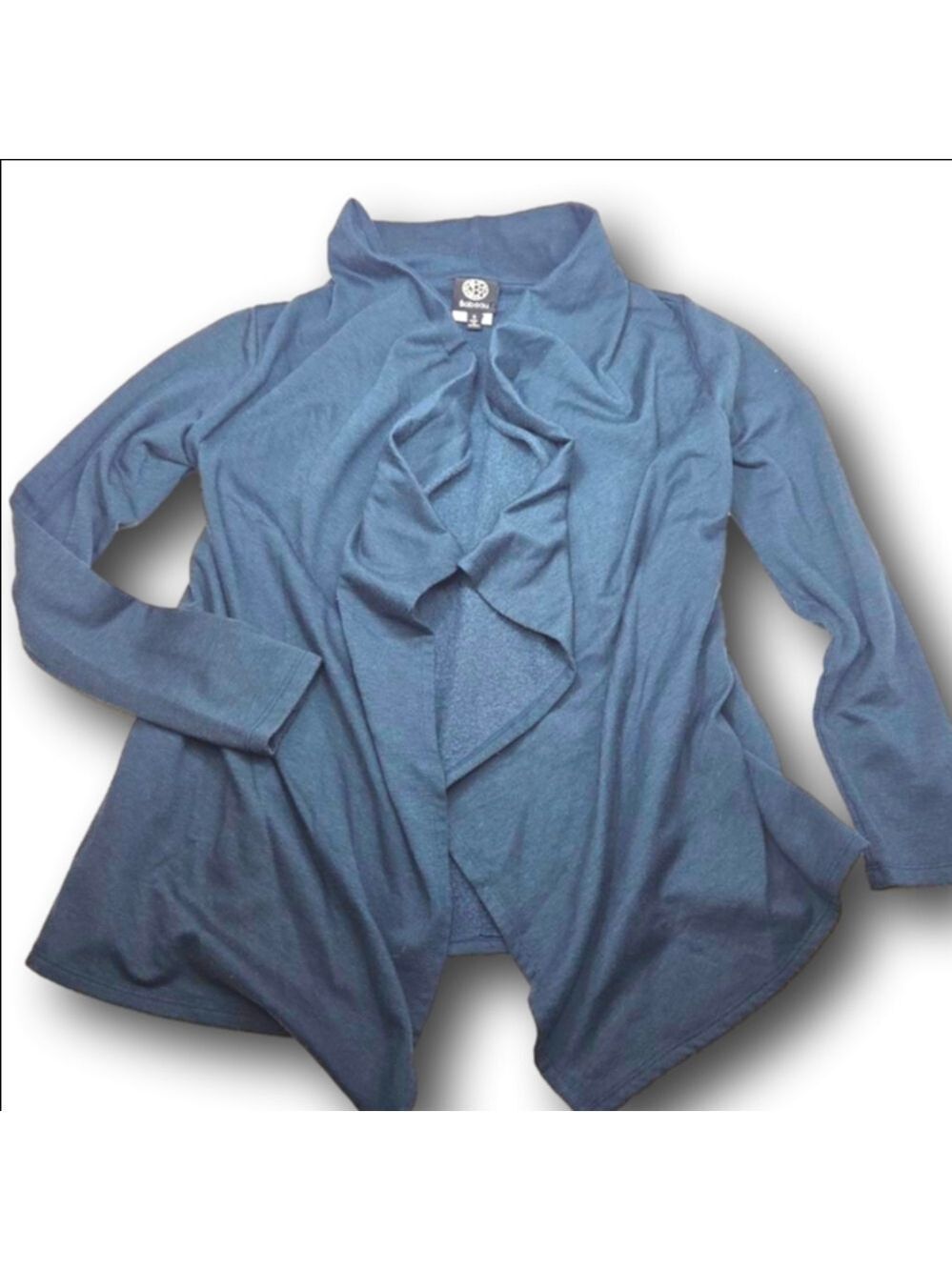 Women's Bobeau Teal Cardigan Sweater S